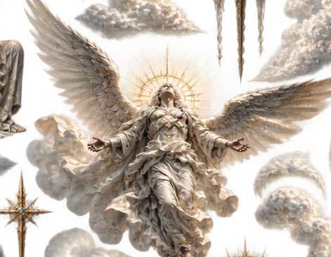 Lager Himmel im MapRaiders TCG: Engel im Licht